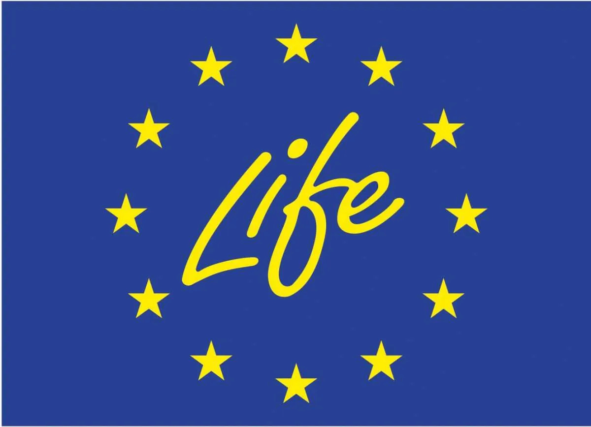 Euroopan Unionin LIFE-ohjelman logo.