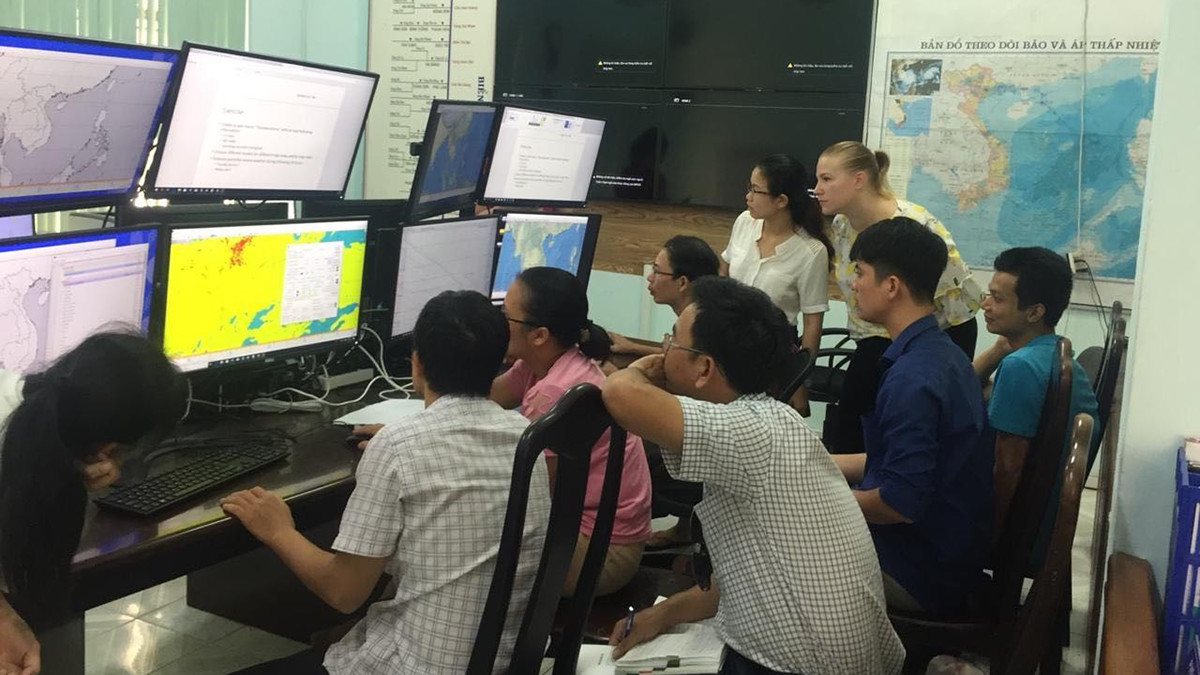 SmartMet-koulutusta Vietnamissa