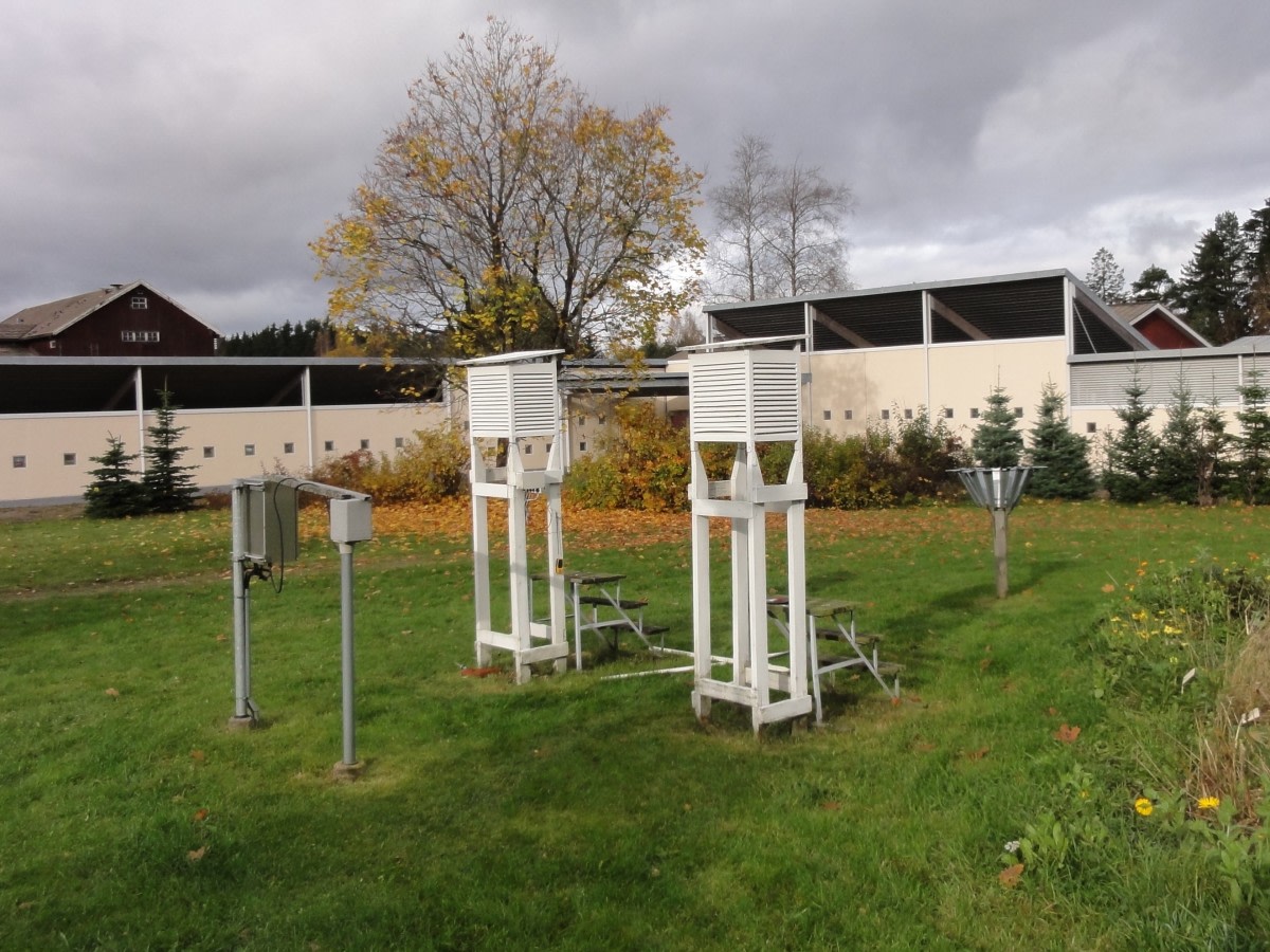 Kojun sisällä lämpötilamittari