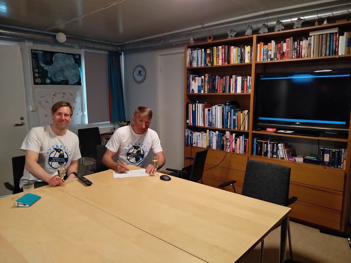 Aboalla järjestettiin tänä vuonna jo 14. kertaa Etelämantereen elokuvafestivaali. Kuva: Mika Kalakoski/ FINNARP 