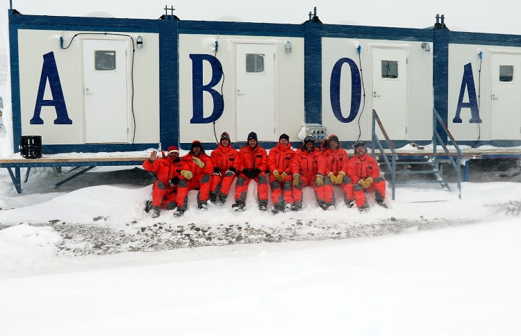 FINNARP 2021 retkikunnan ryhmäkuva Aboalta