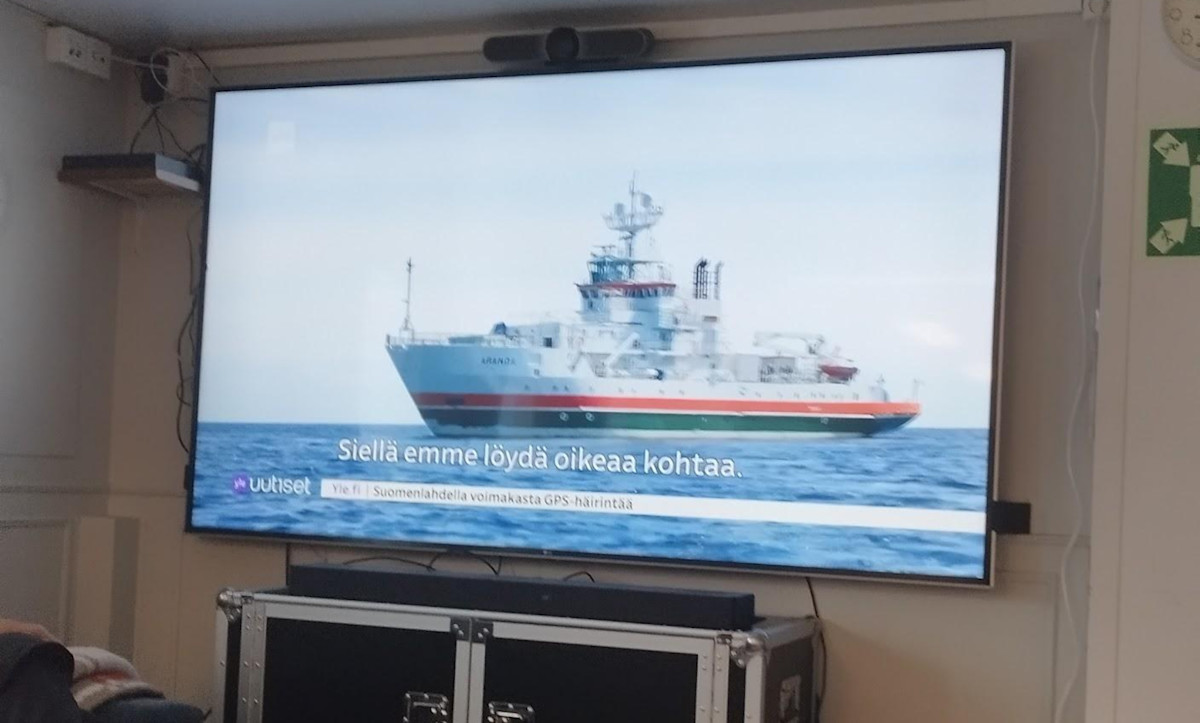 Video about Aranda on Aranda's mess TV