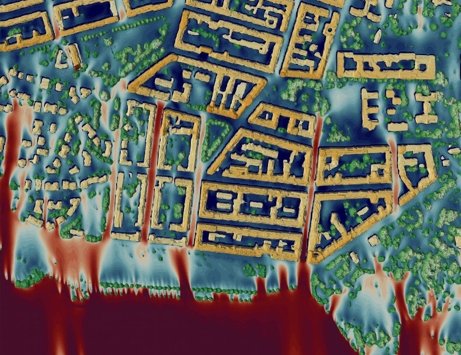 4D-virtausmallinnuskuva.